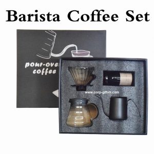 Barista coffee set