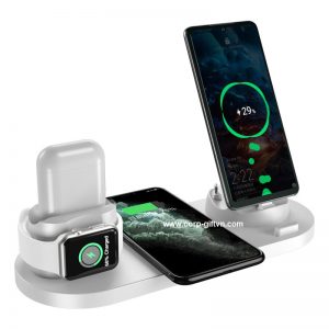 Three-in-one multi-function wireless charging watch headset bracket wireless fast charging