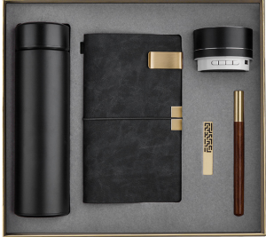 Set smart vacuum cup notebook speaker gift box