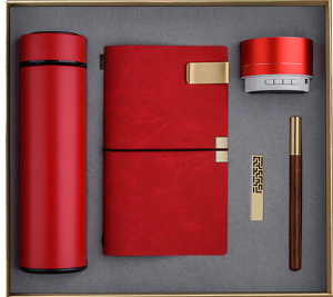 Set smart vacuum cup notebook speaker gift box