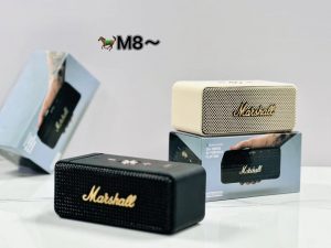 M8 Marshall with the same EMBERTON desktop box wireless Bluetooth audio subwoofer mini